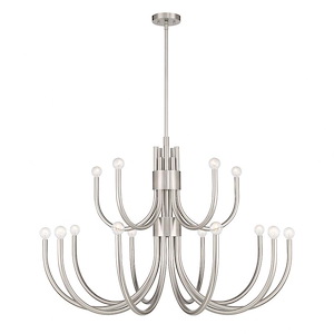 Sorrento - 15 Light Chandelier In Traditional Style-29 Inches Tall and 42 Inches Wide - 1325012