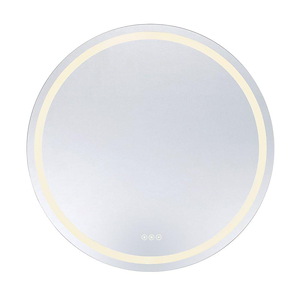 Oneida - 41W LED Round Frontlit Mirror-32 Inch Tall and 32 Inch Wide - 1393351
