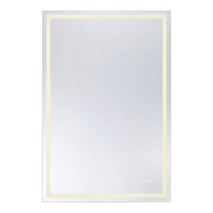 Beckett - 57W LED Rectangle Frontlit Mirror-32 Inch Tall and 48 Inch Wide