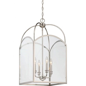 4 Light Foyer-Traditional Style with Transitional and Vintage Inspirations-28.25 inches tall by 15 inches wide