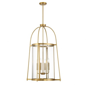 Rosedale - 4 Light Pendant In Modern Style-37 Inches Tall and 23 Inches Wide