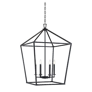 Townsend - 6 Light Pendant-36.5 Inches Tall and 24 Inches Wide - 1338345