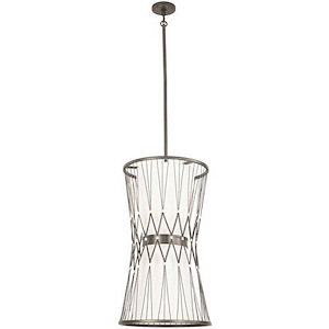 Joliet - 6 Light Pendant In Modern Style-28 Inches Tall and 16 Inches Wide
