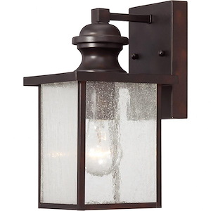 1 Light Outdoor Wall Lantern-Traditional Style with Transitional and Contemporary Inspirations-11 inches tall by 7 inches wide - 1148014