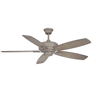 5 Blade Ceiling Fan-Transitional Style with Contemporary Inspirations-9.11 inches tall by 52 inches wide