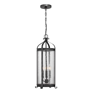 Preston - 3 Light Outdoor Hanging Lantern-24 Inch Tall and 10.5 Inch Wide - 1399594