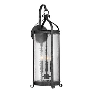 Preston - 3 Light Outdoor Wall Lantern-26 Inch Tall and 10.5 Inch Wide - 1399669