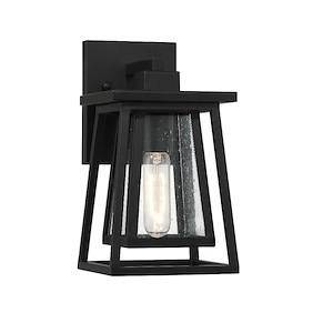 Denver - 1 Light Outdoor Wall Lantern In Mission Style-11 Inches Tall And 6 Inches Wide - 1217516