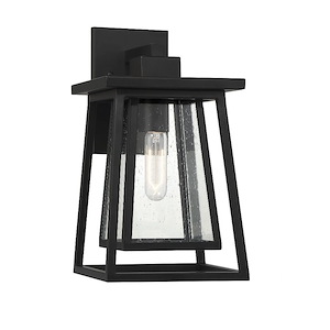 Denver - 1 Light Outdoor Wall Lantern In Mission Style-15 Inches Tall And 8 Inches Wide - 1217366