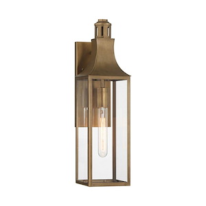 Lancaster - 1 Light Outdoor Wall Lantern-20.38 Inch Tall and 5.5 Inch Wide - 1399534