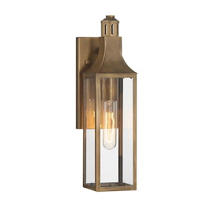 Lancaster - 1 Light Outdoor Wall Lantern-15.88 Inch Tall and 4.5 Inch Wide - 1400085