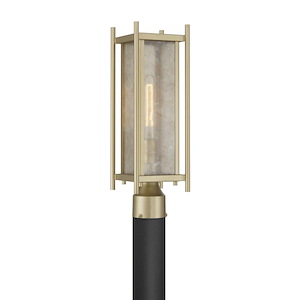 Jacobs - 1 Light Outdoor Post Lantern-18.5 Inch Tall and 5.75 Inch Wide - 1399537