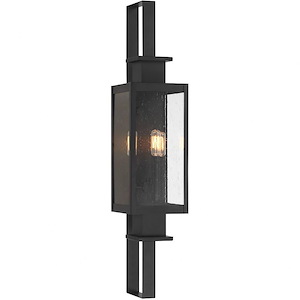 Ascott - 3 Light Outdoor Wall Lantern In Contemporary Style-32 Inches Tall and 6.5 Inches Wide