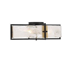 Hayward - 4 Light Semi-Flush Mount In Modern Style-8 Inches Tall And 24 Inches Wide - 1217383
