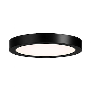 15W 1 LED Flush Mount-0.9 Inches Tall and 7 Inches Wide