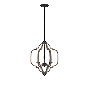 3 Light Pendant-Traditional Style with Farmhouse and Rustic Inspirations-20 inches tall by 16 inches wide - 1150799