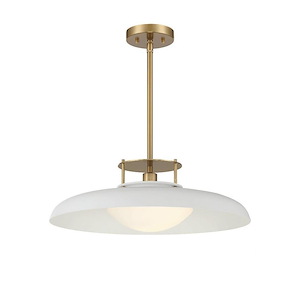 Gavin - 1 Light Pendant In VIntage Style-8 Inches Tall and 20 Inches Wide - 1105785