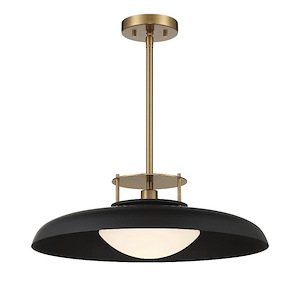 Gavin - 1 Light Pendant In VIntage Style-8 Inches Tall and 20 Inches Wide - 1105785