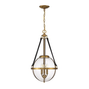 Bozeman - 3 Light Pendant In Modern Style-25 Inches Tall and 14 Inches Wide