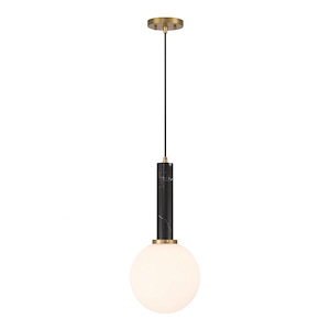 Callaway - 1 Light Pendant In Modern Style-22 Inches Tall and 10 Inches Wide - 1325118