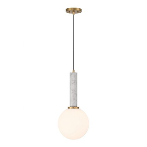 Callaway - 1 Light Pendant In Modern Style-22 Inches Tall and 10 Inches Wide