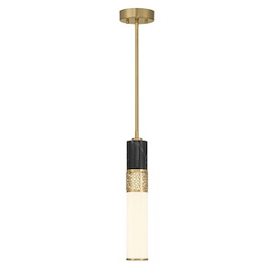 Farrell - 9.5W 1 LED Pendant-18 Inch Tall and 3.13 Inch Wide - 1399554