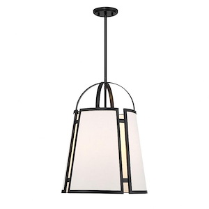 Chartwell - 4 Light Pendant In Contemporary Style-22.5 Inches Tall and 16.75 Inches Wide