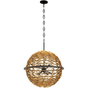 Ventura - 10 Light Pendant In Modern Style-24.125 Inches Tall and 26 Inches Wide - 1161304