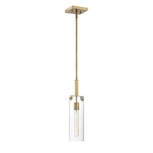 1 Light Mini Pendant-Contemporary Style with Modern and Scandiinavian Inspirations-15.75 inches tall by 5.13 inches wide