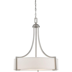 3 Light Pendant-Transitional Style with Contemporary and Modern Inspirations-25 inches tall by 22 inches wide - 1147755