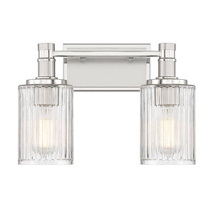 Concord - 2 Light Bath Vanity In Vintage Style-10.5 Inches Tall and 15 Inches Wide