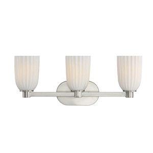 Baldwin - 3 Light Bath Vanity-9.13 Inch Tall and 23 Inch Wide - 1399816
