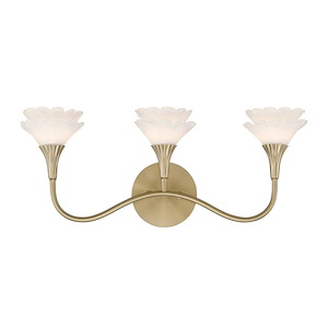 Florena - 3 Light Bath Vanity-9 Inch Tall and 22 Inch Wide - 1399625
