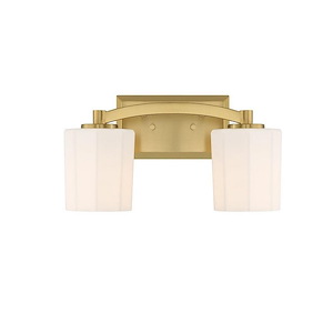 Whitney - 2 Light Bath Vanity In Vintage Style-8 Inches Tall and 14 Inches Wide - 1279450
