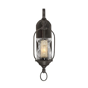 1 Light Wall Sconce-Traditional Style with Country French Inspirations-21.25 inches tall by 6.25 inches wide