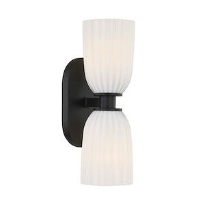 Baldwin - 2 Light Wall Sconce-13.75 Inch Tall and 4.5 Inch Wide - 1399638