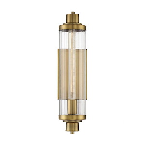 1 Light Wall Sconce-Industrial Style with Vintage and Transitional Inspirations-17.75 inches tall by 4.75 inches wide - 688581