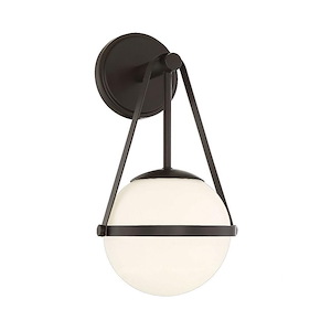 Polson - 1 Light Wall Sconce In Mid-Century Modern Style-15.5 Inches Tall and 8 Inches Wide