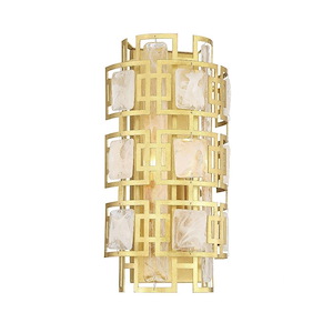 Portia - 2 Light Wall Sconce In Modern Style-16 Inches Tall And 8 Inches Wide