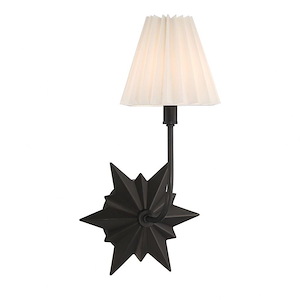 Crestwood - 1 Light Wall Sconce In Mid-Century Modern Style-15.75 Inches Tall and 8 Inches Wide