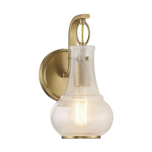 Adams - 1 Light Wall Sconce In Modern Style-11 Inches Tall and 7 Inches Wide