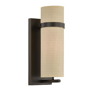 Weston - 1 Light Wall Sconce-13.25 Inch Tall and 4.5 Inch Wide - 1400112
