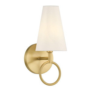 Wilkes - 1 Light Wall Sconce-12.25 Inch Tall and 5 Inch Wide - 1399819