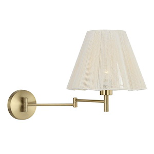 Rosa - 1 Light Wall Sconce-14.5 Inch Tall and 12.5 Inch Wide - 1399563