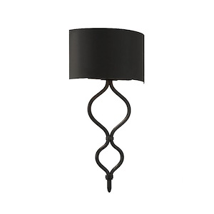 14W 1 LED Wall Sconce-20 inches tall by 11 inches wide