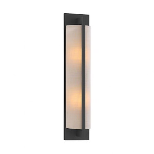 Carver - 2 Light Wall Sconce In Contemporary Style-22 Inches Tall and 4.5 Inches Wide