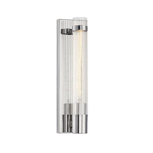 1 Light Wall Sconce-16 inches tall by 4.5 inches wide