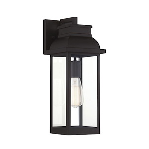 Drexel - 1 Light Outdoor Wall Lantern-16 Inch Tall and 6 Inch Wide - 1393400