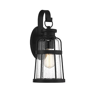 Quinton - 1 Light Outdoor Wall Lantern-16 Inch Tall and 7 Inch Wide - 1393406