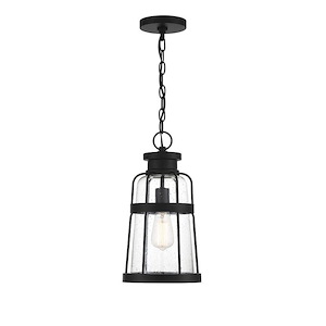 Quinton - 1 Light Outdoor Hanging Lantern-16.5 Inch Tall and 8.5 Inch Wide - 1393408